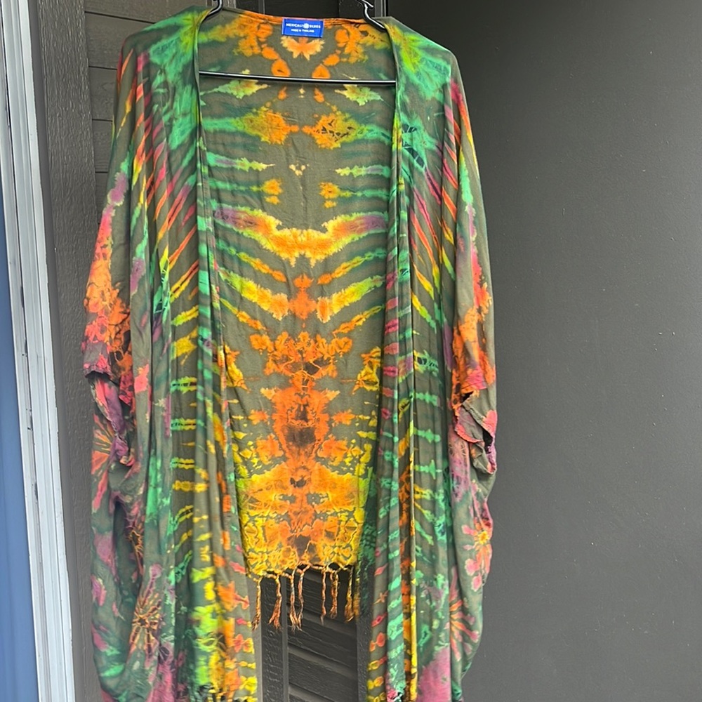 Tie Dye Shawl